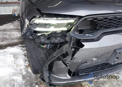 2021 Dodge Durango Gt Plus Awd from USA, damaged, VIN 1C4RDJDG8MC607616